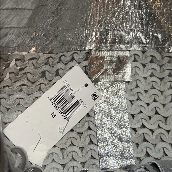 NWT Nonchalant Label Knight Skirt in Silver - Size Medium - Picture 6 of 7